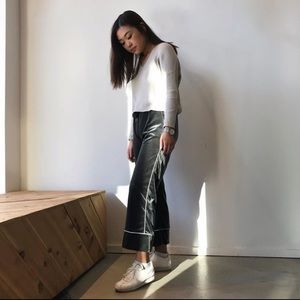 OAK+FORT VELVET PANTS